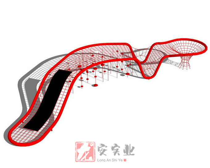 儿童不锈钢绳网攀爬